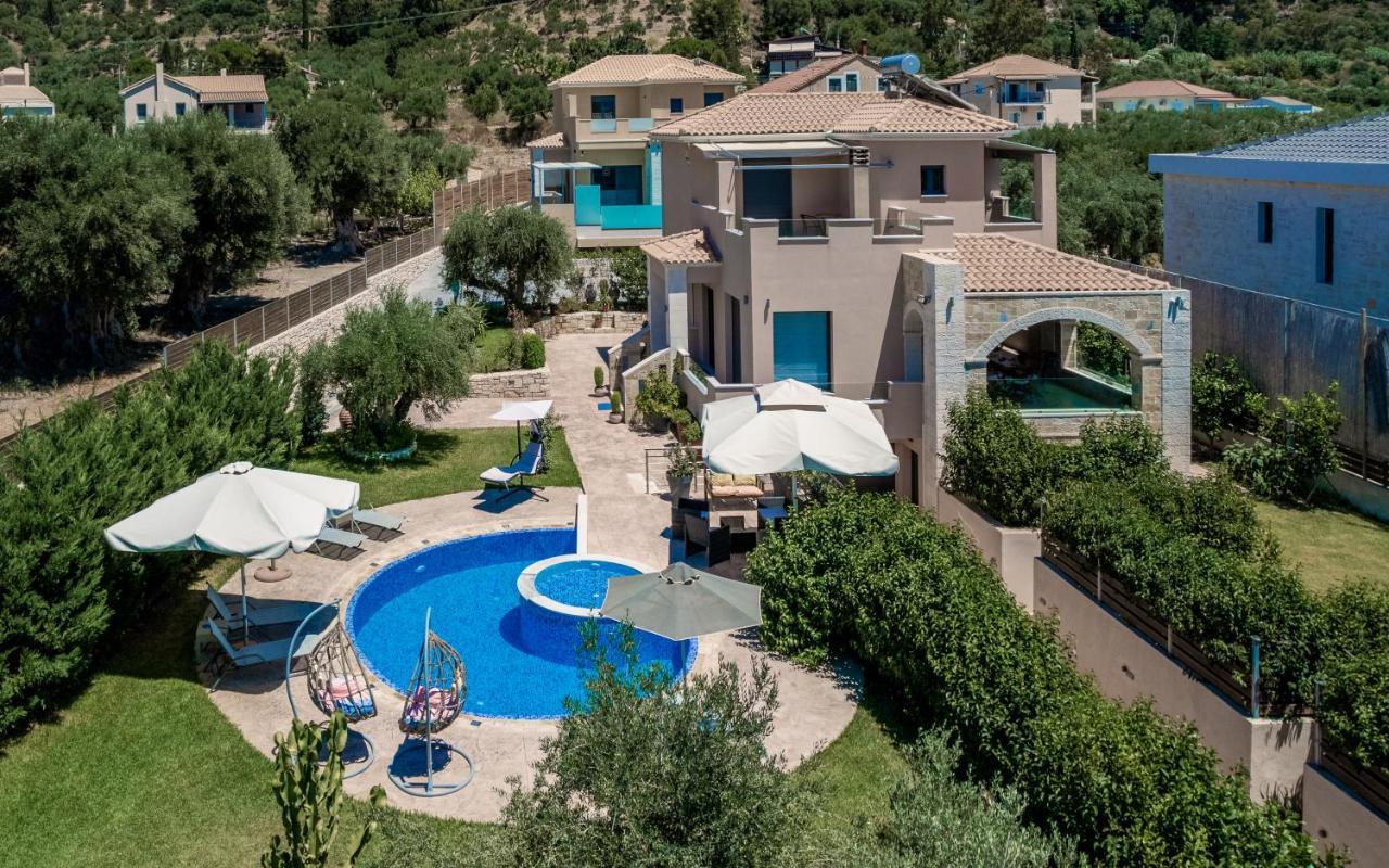 Romanza Luxury Villa Kalamákion Exterior foto